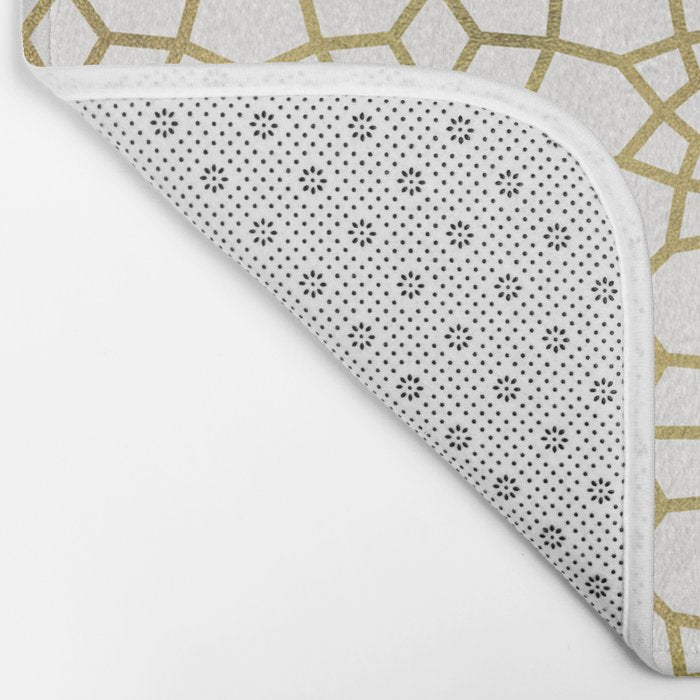 Persian Mosaic - Gold Bath Mat Gallery Image 2