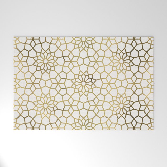 Persian Mosaic - Gold Welcome Mat Gallery Image 1