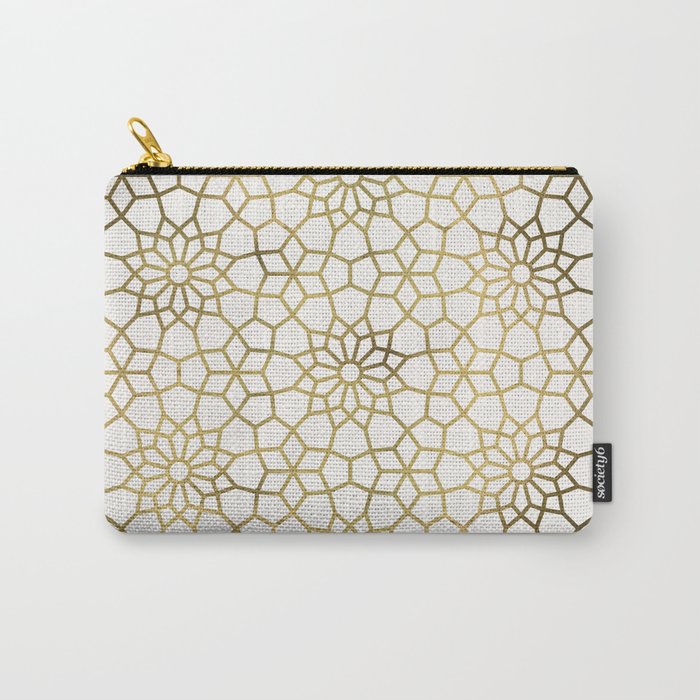 Persian Mosaic - Gold Carry All Pouch Gallery Image 1