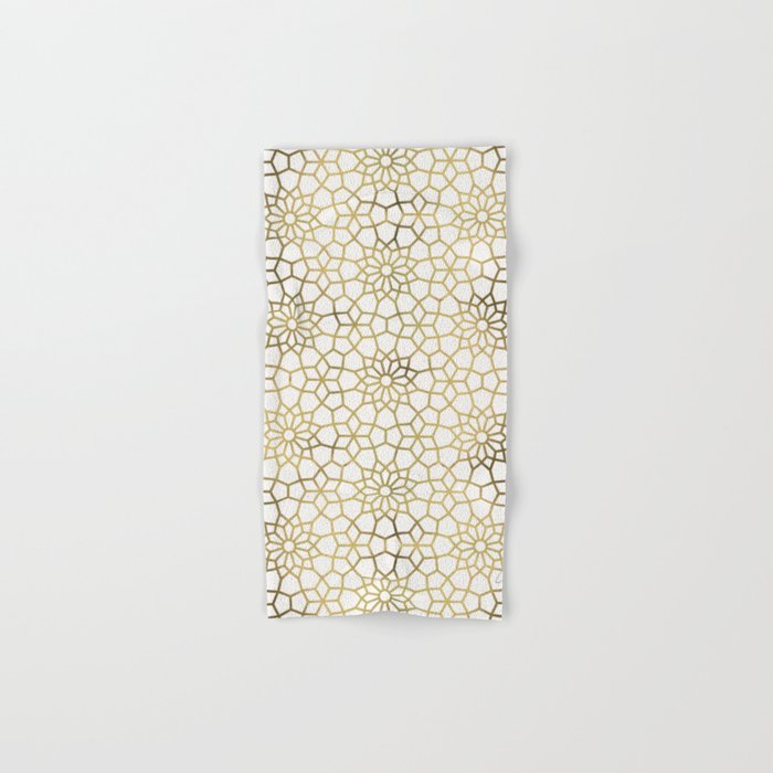Persian Mosaic - Gold Bath Towel Gallery Image 1
