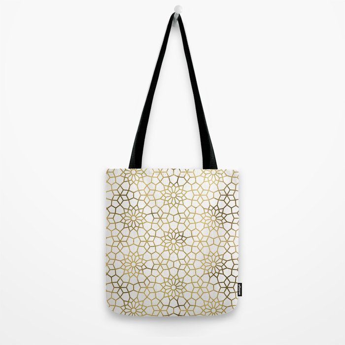 Persian Mosaic - Gold Tote Bag Gallery Image 2