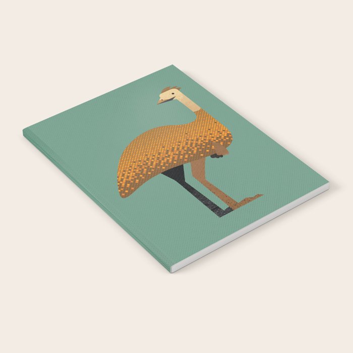 Whimsy Emu Notebook Gallery Image 1