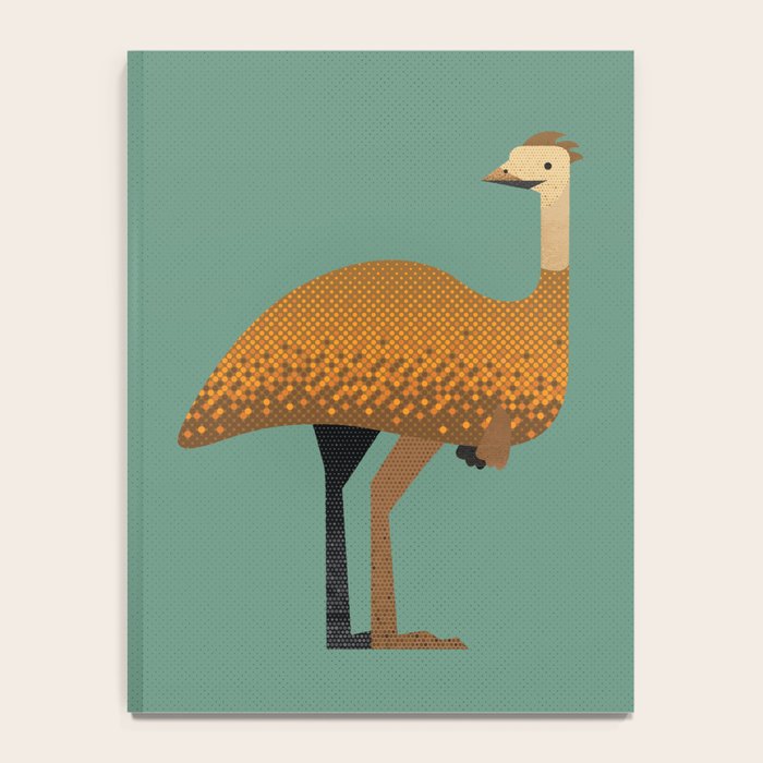 Whimsy Emu Notebook Gallery Image 4