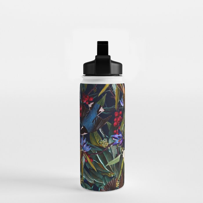 Midnight Birds I Water Bottle Gallery Image 2