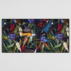 Midnight Birds I Desk Mat Gallery Image 3