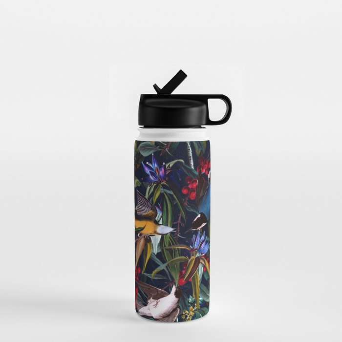 Midnight Birds I Water Bottle Gallery Image 1