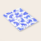 Cat Positions - Blue Palette Notebook Gallery Image 3