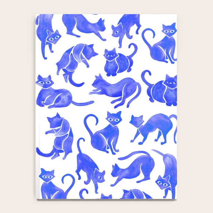 Cat Positions - Blue Palette Notebook Gallery Image 4