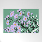 Flower Market Rome Welcome Mat Gallery Image 1