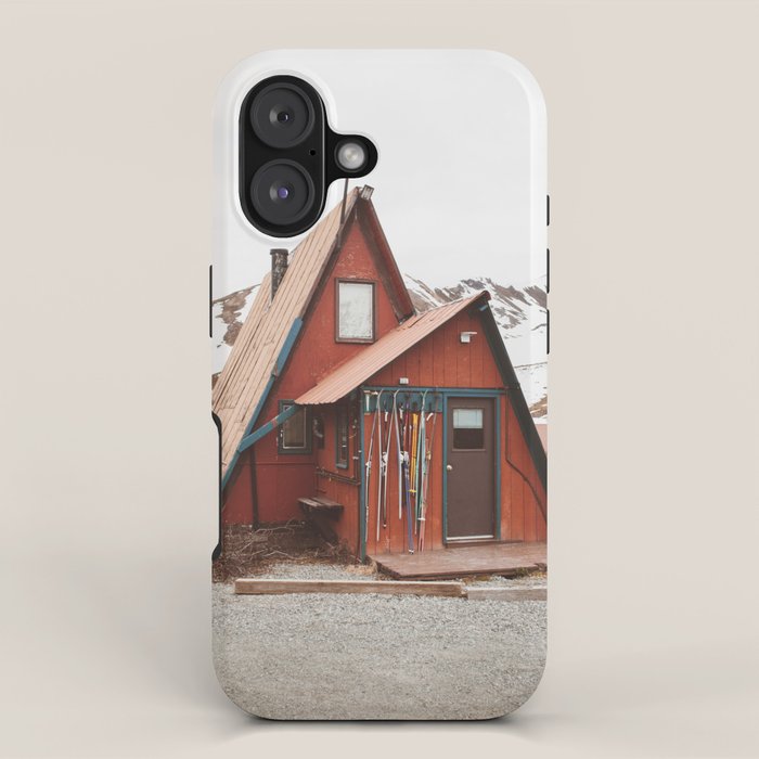 Red Cabin iPhone Case Gallery Image 1