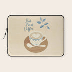 But First Coffee III Laptop Sleeve Gallery Image 1