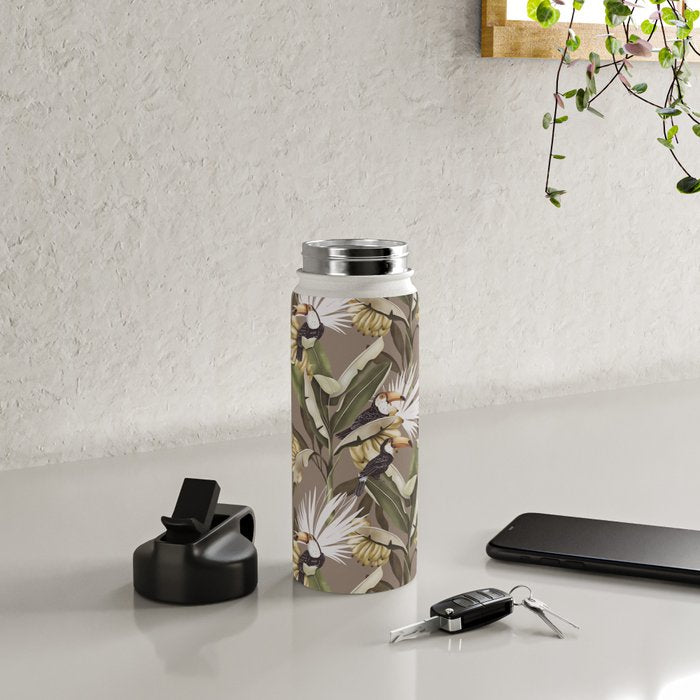Tropical Toucan Oasis B Water Bottle Gallery Image 4
