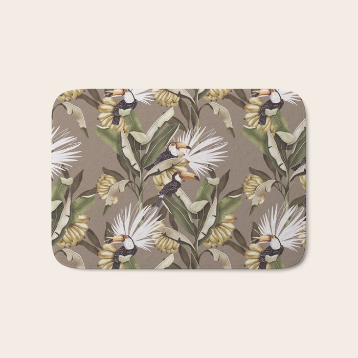 Tropical Toucan Oasis B Bath Mat Gallery Image 1