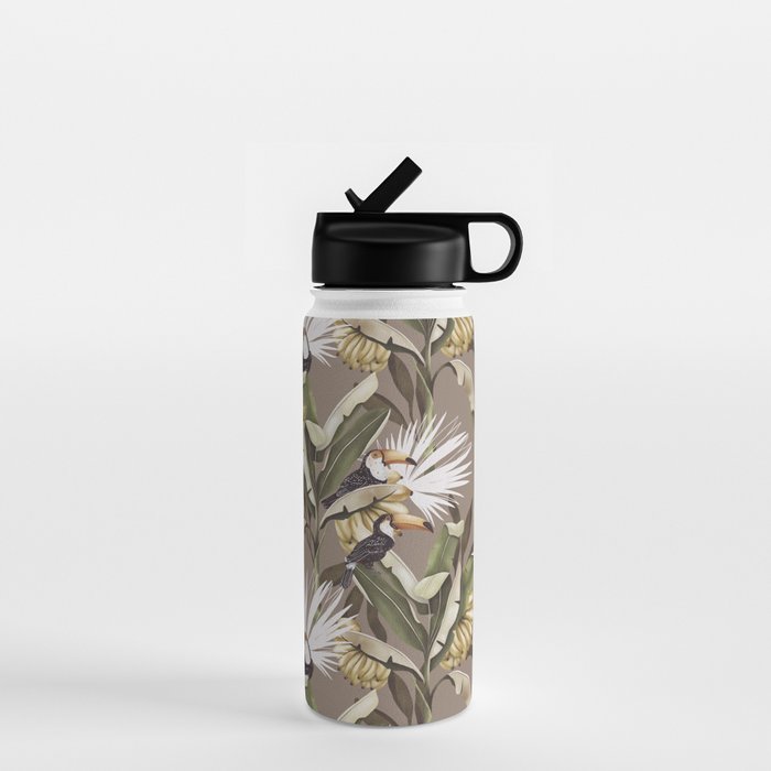 Tropical Toucan Oasis B Water Bottle Gallery Image 1