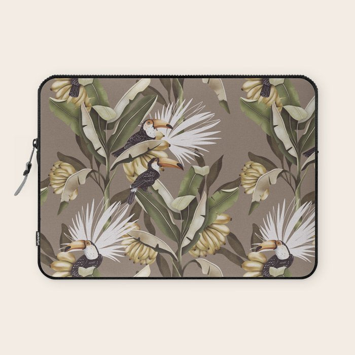 Tropical Toucan Oasis B Laptop Sleeve Gallery Image 1