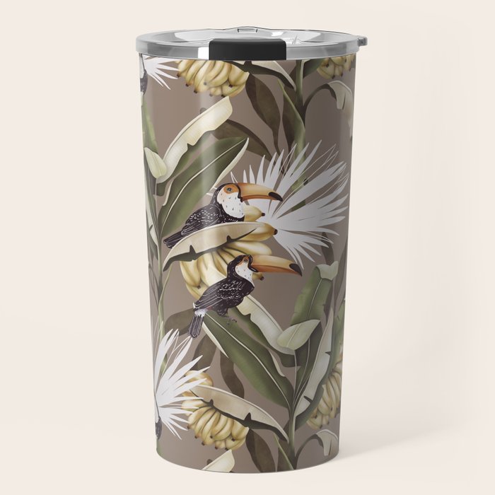 Tropical Toucan Oasis B Travel Mug Gallery Image 1