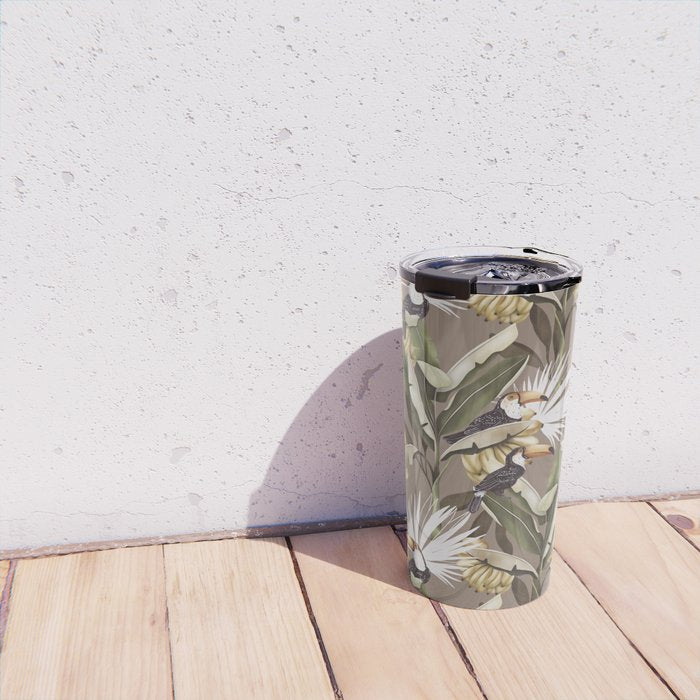Tropical Toucan Oasis B Travel Mug Gallery Image 4