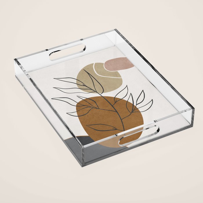 Abstract Shapes 10 Acrylic Tray Gallery Image 1