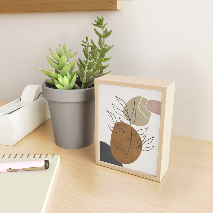 Abstract Shapes 10 Mini Art Print Gallery Image 2