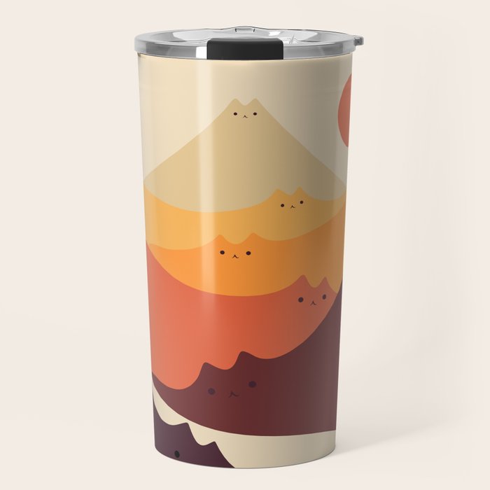 Cat Landscape 87 Travel Mug Gallery Image 1