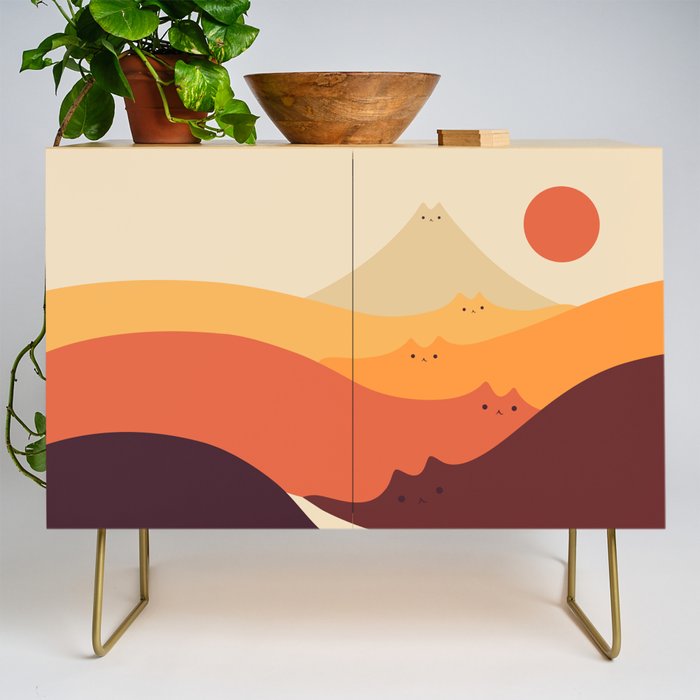 Cat Landscape 87 Credenza Gallery Image 1