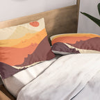 Cat Landscape 87 Pillow Sham Gallery Image 2