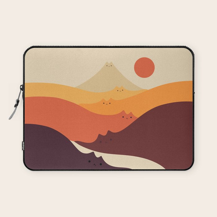 Cat Landscape 87 Laptop Sleeve Gallery Image 1