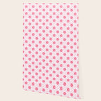 Romantic heart eye face checkered pattern Wallpaper Gallery Image 2