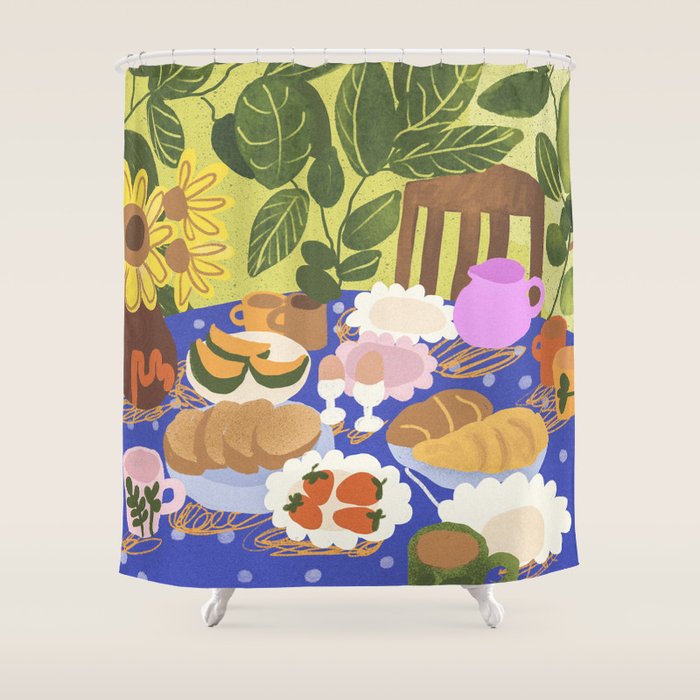 Summer Afternoon Tea Shower Curtain Gallery Image 1