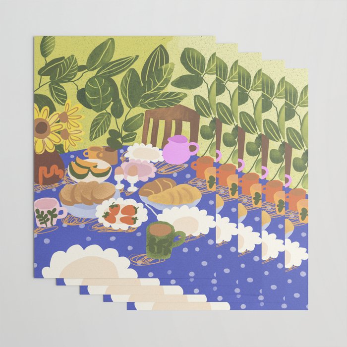 Summer Afternoon Tea Wrapping Paper Gallery Image 3