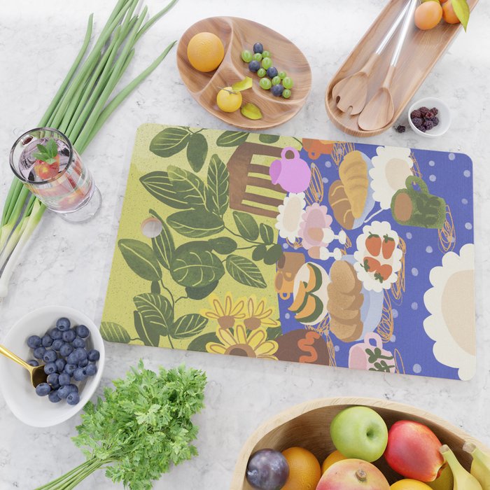 Summer Afternoon Tea Cutting Board Gallery Image 2