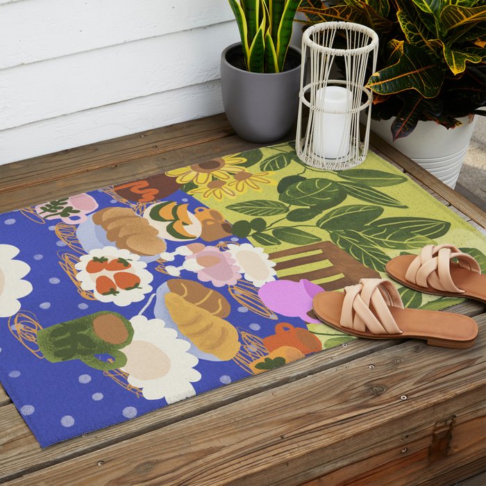 Summer Afternoon Tea Outdoor Rug Gallery Image 2