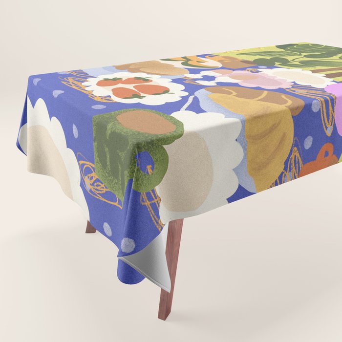 Summer Afternoon Tea Tablecloth Gallery Image 1