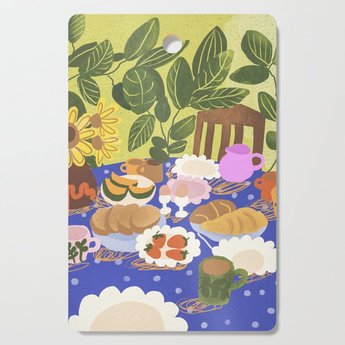 Summer Afternoon Tea Cutting Board Gallery Image 1