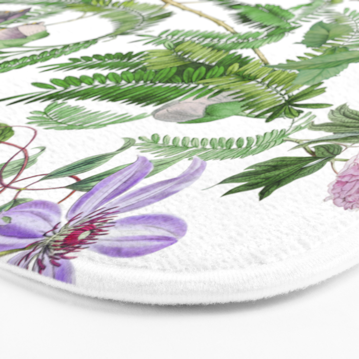 Purple Mimosa Bath Mat Gallery Image 3