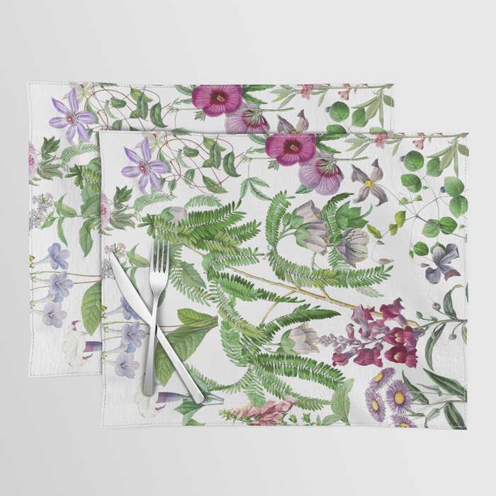 Purple Mimosa Placemat Gallery Image 1