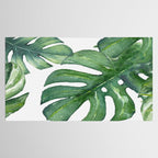 Monstera Leaves Tablecloth Gallery Image 2