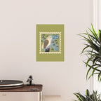 Barn Owl Postage Stamp Poster Gallery Image 2