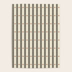 Stripes With Lines and Dots pattern black and white Poster Gallery Image 4