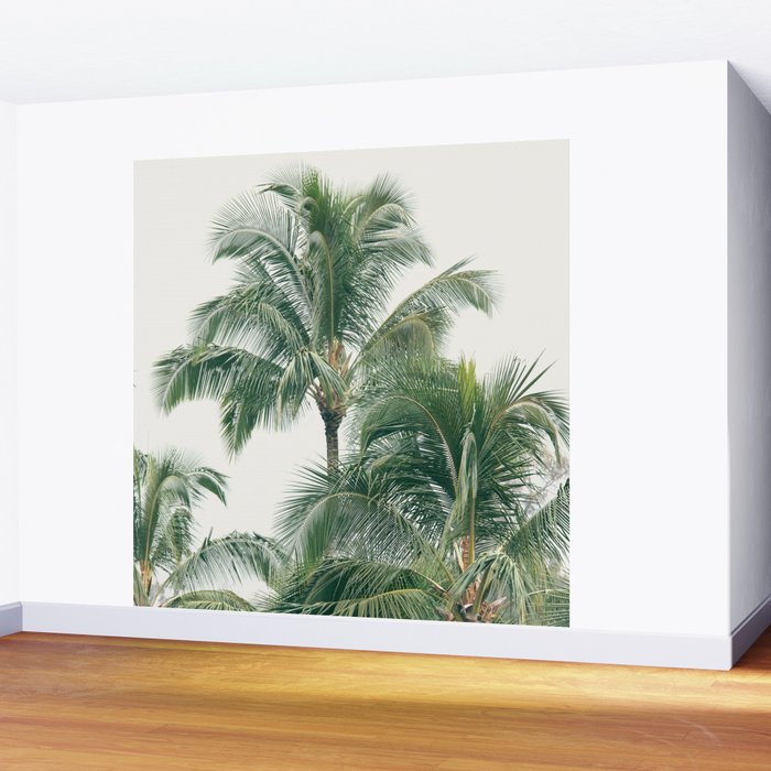 Lush Palm Trees Wall Mural Gallery Image 2