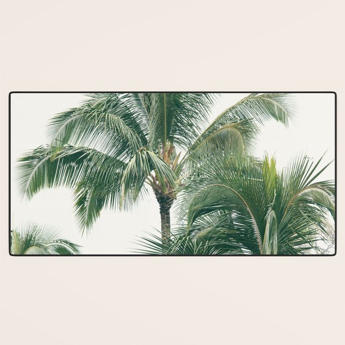 Lush Palm Trees Desk Mat Gallery Image 3