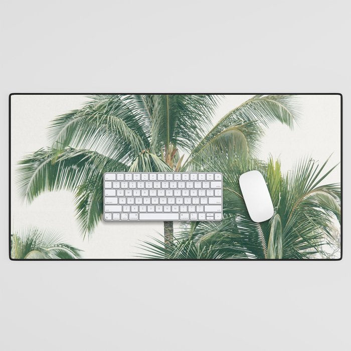 Lush Palm Trees Desk Mat Gallery Image 1