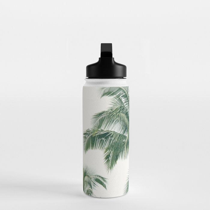 Lush Palm Trees Water Bottle Gallery Image 3