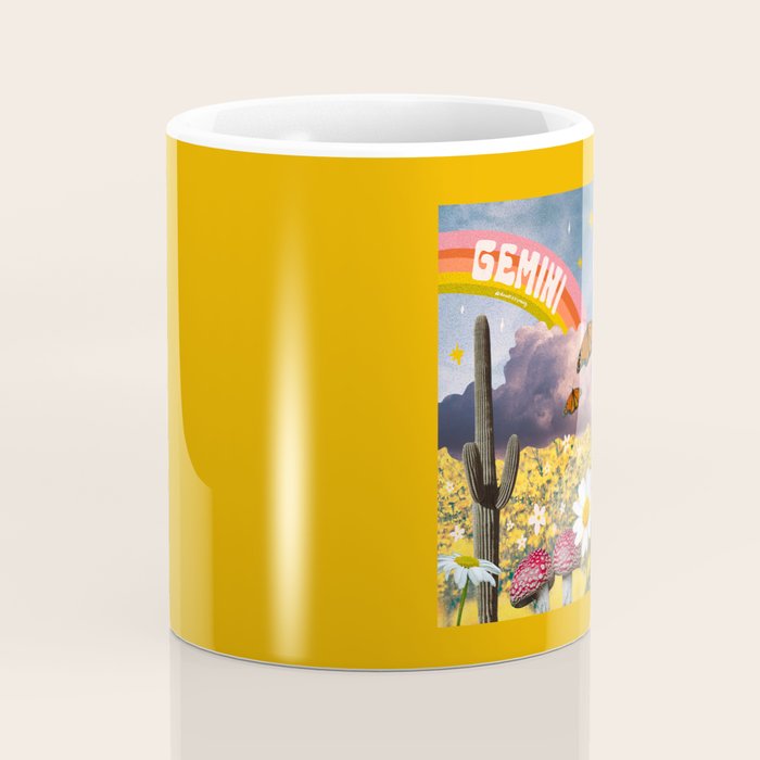 Gemini Collage Coffee Mug Gallery Image 4