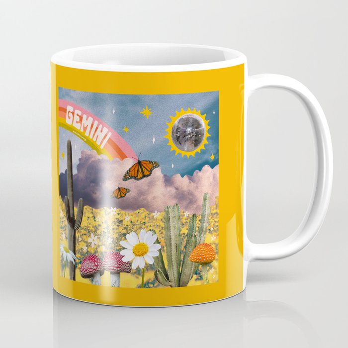Gemini Collage Coffee Mug Gallery Image 1