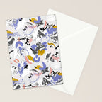 Abstract brush strokes splashes Stationery Card Gallery Image 2
