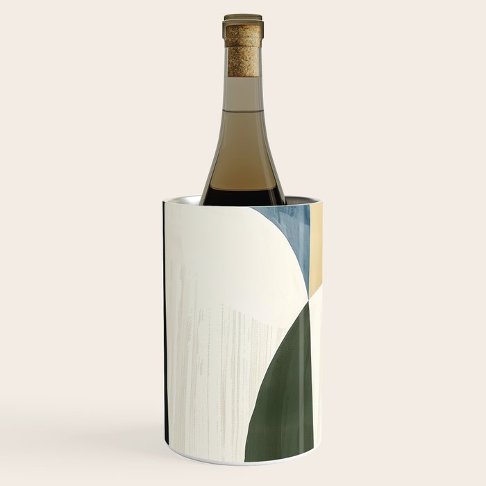 Soft Modern Abstract Shapes III Wine Chiller Gallery Image 2