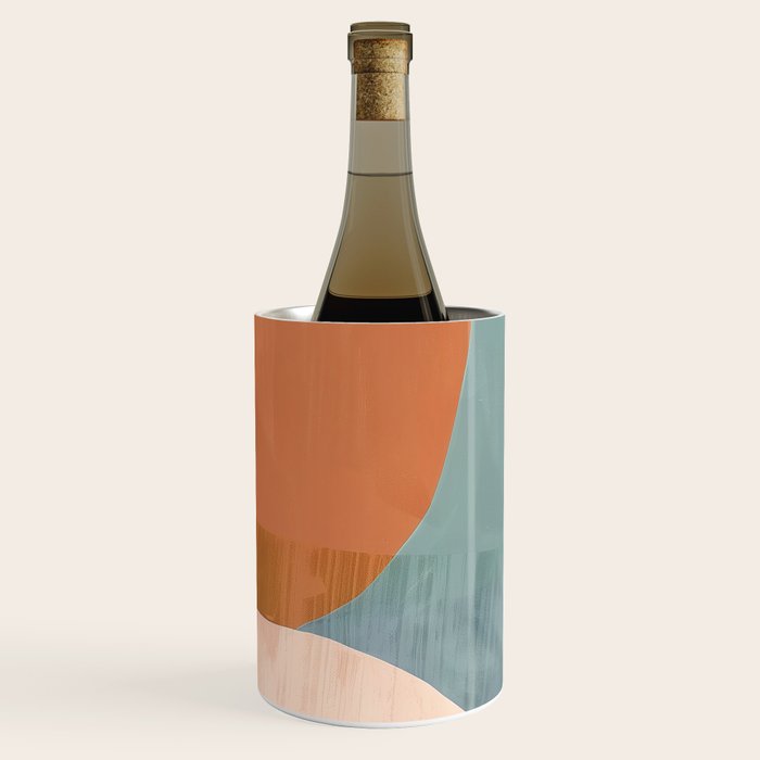 Soft Modern Abstract Shapes III Wine Chiller Gallery Image 3