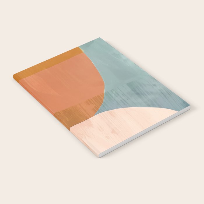 Soft Modern Abstract Shapes III Notebook Gallery Image 2
