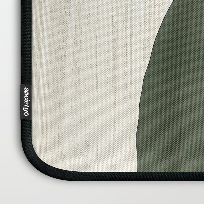 Soft Modern Abstract Shapes III Laptop Sleeve Gallery Image 3